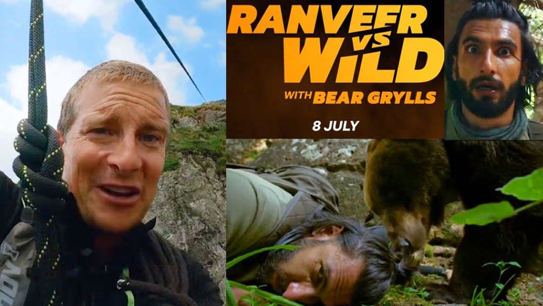 Ranveer  Vs Wild: Ranveer Singh and bear Grylls come together for thrilling adventures on Netflix