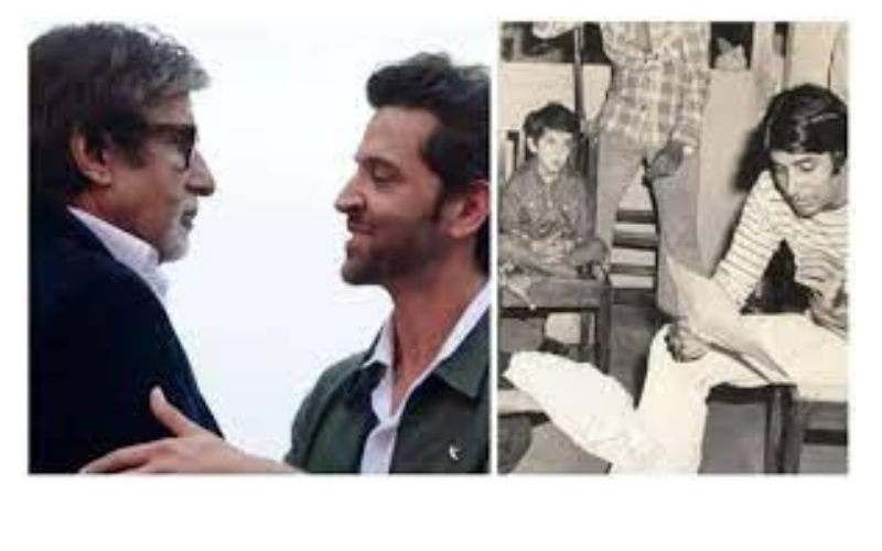 Hrithik Roshan’s Birthday Wish For Amitabh Bachchan Is A Throwback From The Sets Of Mr Natwarlal :