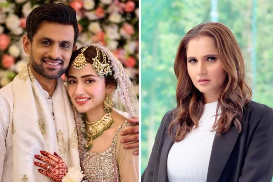 1. Shoaib malik tied a knot with Pakistani actress Sana Javed –