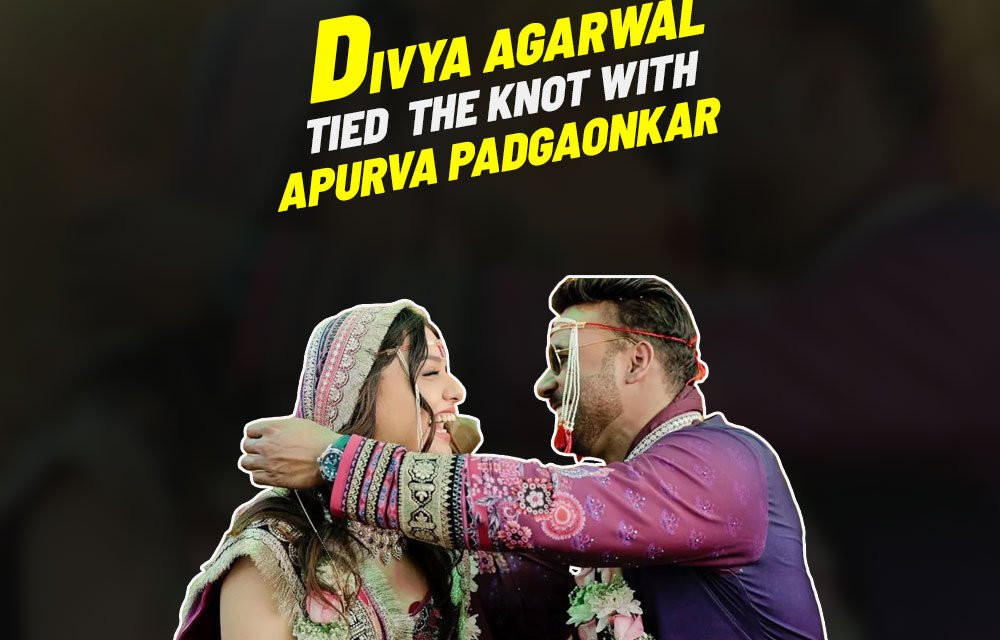 Divya Agarwal tied the knot with Apurva Padgaonkar on 20 February