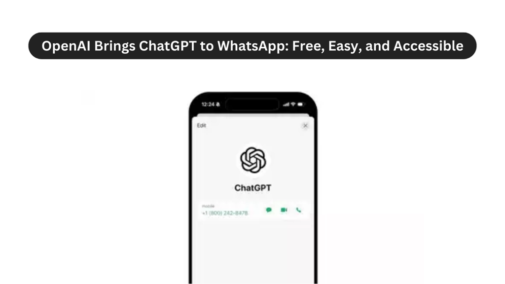 ChatGPT launched on WhatsApp